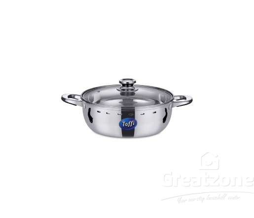 2-Layer Steamboat Pot (Glass Lid)