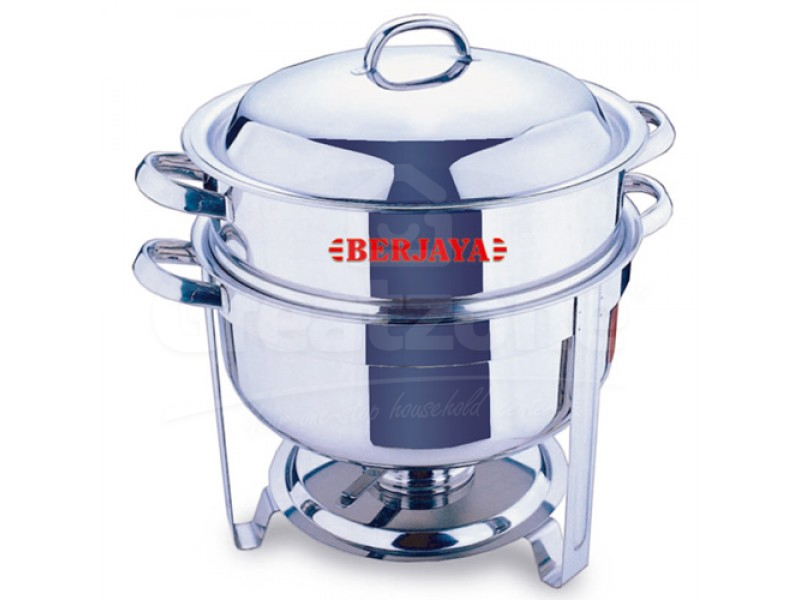 Chaffing Dish With Lid Knob - 13.5 Litres