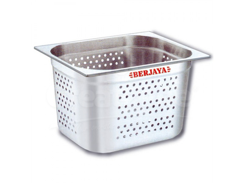 Perforated Food Pan-Full Size - 530mm x 325mm x 150mm (H)
