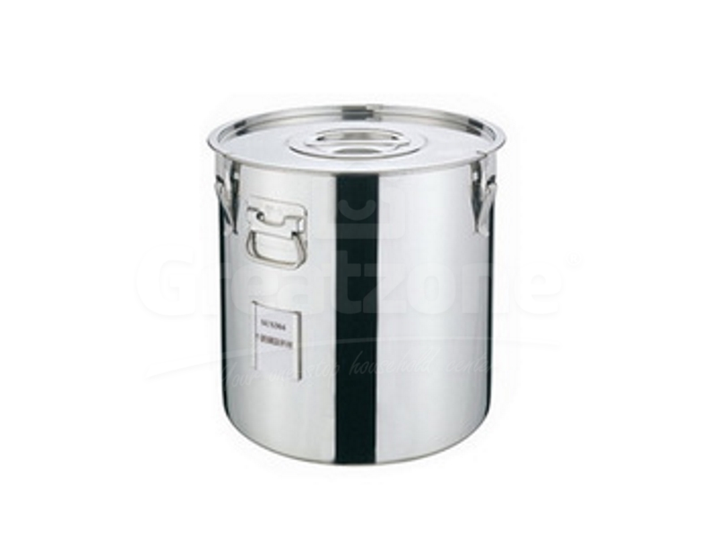 Stainless Steel Ingredient Container-with Buckle-250mm x 250mm(H)