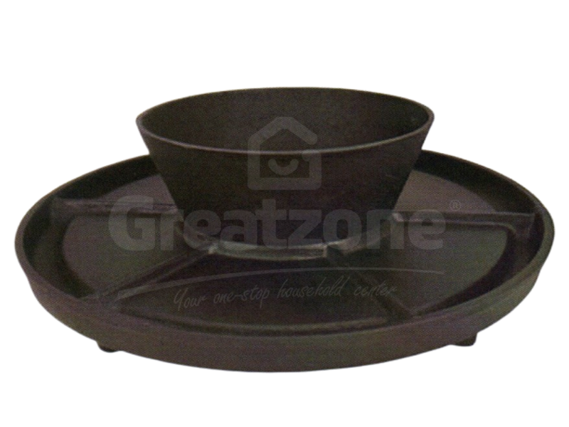 BBQ Hot Plate With Bowl