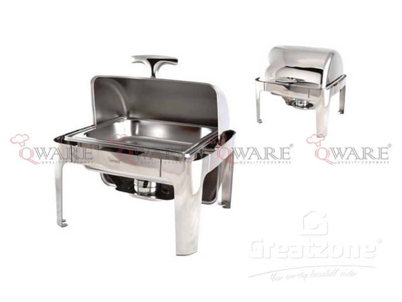 2/3 Size Roll Top Chafing Dish