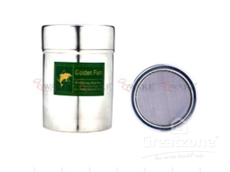 Sugar Shaker with Mesh Cover