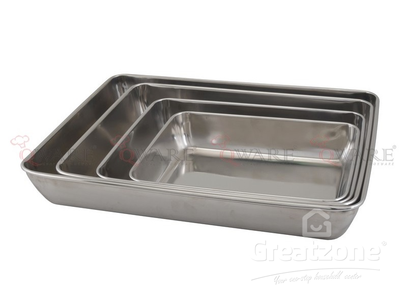 Flat Edge Baking Tray