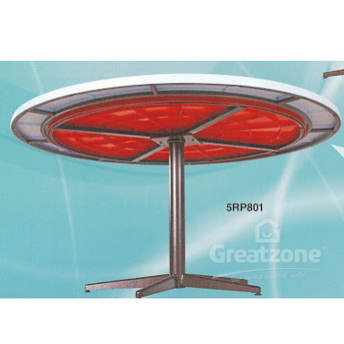 5RP801 5' ROUND PLASTIC TABLE