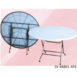 4R801AFS 4 FEET ROUND PLASTIC TABLE
