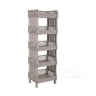 Heavy Duty Rack 22" Rectangular Crate (5 Tiers)/5