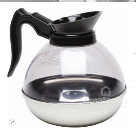 COFFEE DECANTER WITH S/STEEL BASE