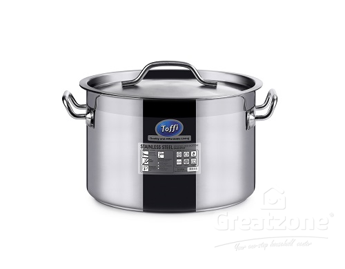 STAINLESS STEEL SANDWICHED BOTTOM SAUCEPOT C4500 