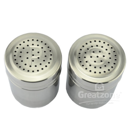 STAINLESS STEEL PEPPER & SALT SHAKER