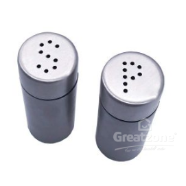 STAINLES STEEL PAPPER & SALT SHAKER