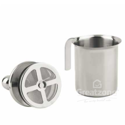 STAINLESS STEEL DOUBLE MESH MILK CREAMER