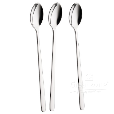 STAINLESS STEEL LONG SODA SPOON