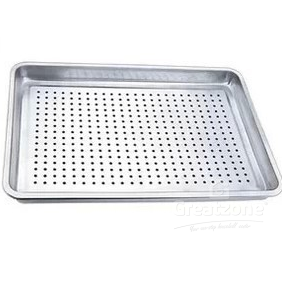STAINLESS STEEL RECTANGULAR PERFORATED TRAY