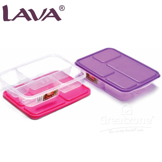 LAVA Lunch Box (4 Comp) – 1.6 ltr