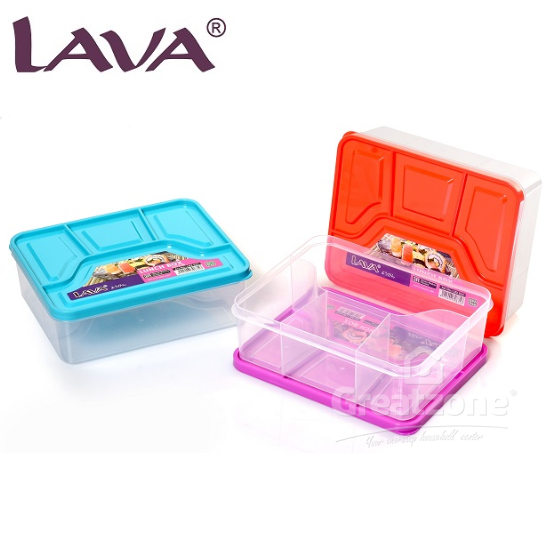 LAVA Lunch Box (4 Comp)- 2.0 ltr