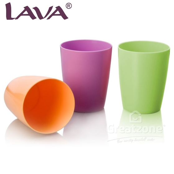 6 pcs Plastic Tumbler 9 oz