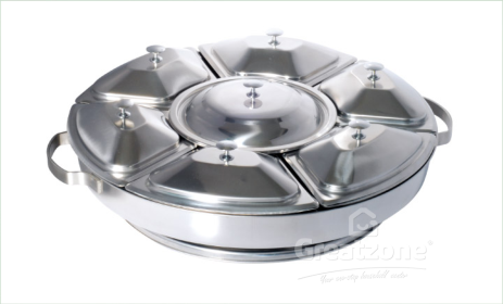 18.0 Stainless Steel Party Round Chafing Dish 2919