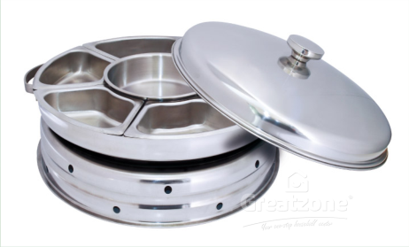 18.0 Stainless Steel Dome Chafing Dish with High Stand