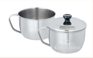 140*18.0 Stainless Steel Cup With Cover 7114