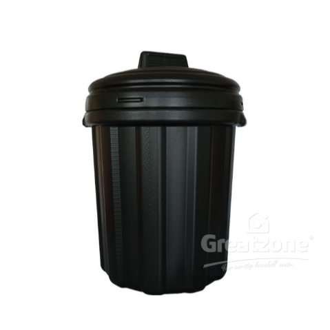 70Litre Dustbin (Black)