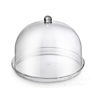 Acrylic Round Cake Plate With Cover