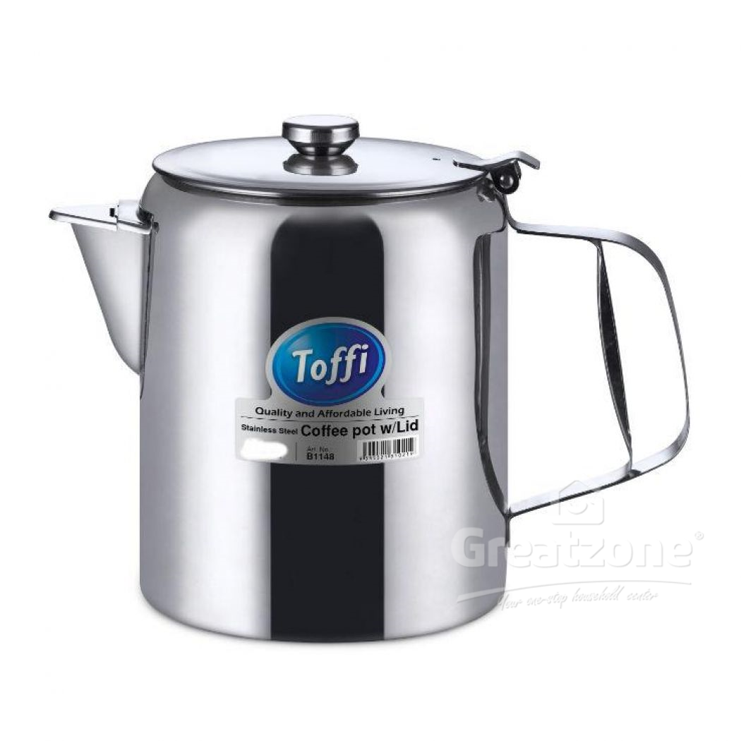 48*Stainless Steel Coffee Pot W/Lid