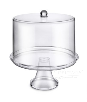Acrylic High Cake Stand With Cover