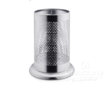 Stainless Steel Perforated Cutlery Holder