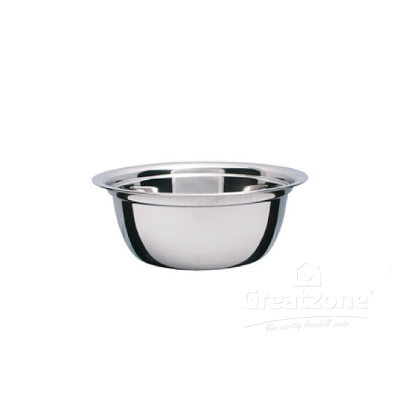 Stainless Steel Wide Rim Basin