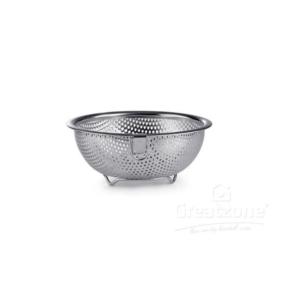Stainless Steel Colander w/Ring