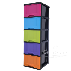 5 TIER DRAWER MULTI COLOR