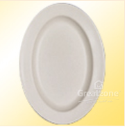 Oval Plate 11 3/8