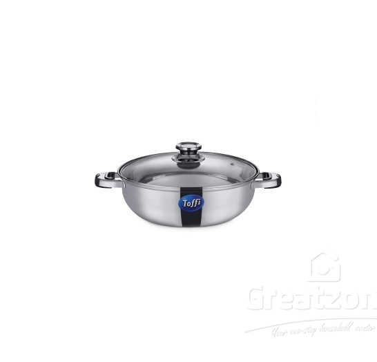 Steamboat Pot w/o Separator (Glass Lid)