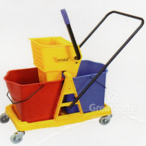 WASHING TROLLEY  WITH TWO BUCKET