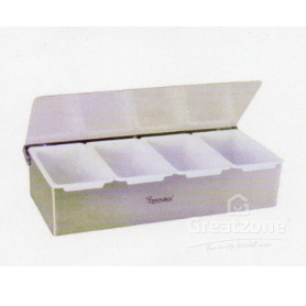 4 COMPARTMENT CONDIMENT DESPENSER