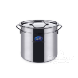 TOFFI STAINLEES STEEL STOCK POT WITH PERFORATED BASKET 59L C3740