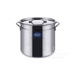 TOFFI STAINLESS STEEL STOCK POT WITH PERFORATED BASKET 97L C3748