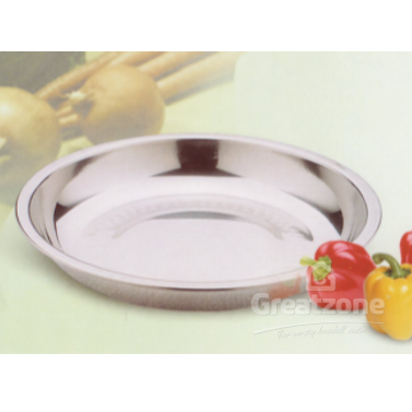 S/S ROUND PLATE