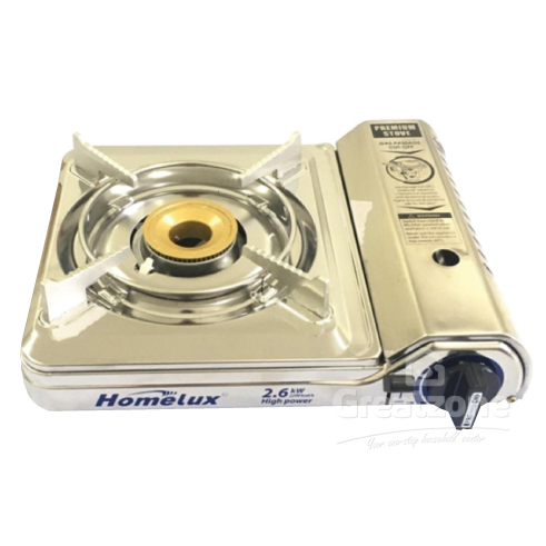 Homelux Stainless Steel Portable Gas Stove Series HP-2002S
