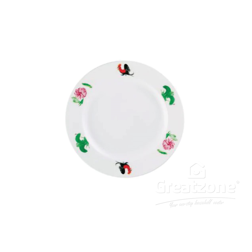 HOOVER CHICKEN RIM ROUND PLATE 9INCH