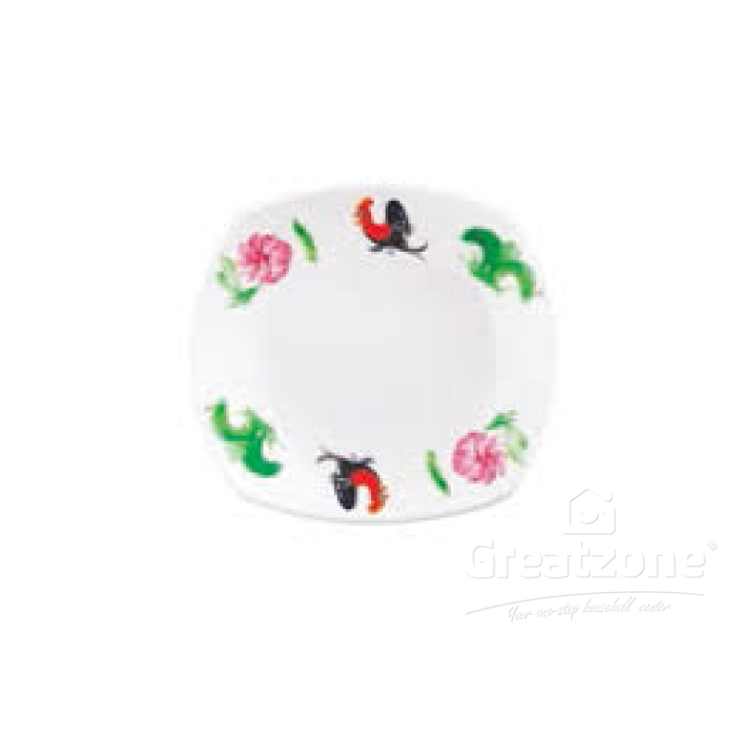 HOOVER CHICKEN HALF ROUND PLATE 5 ½INCH 