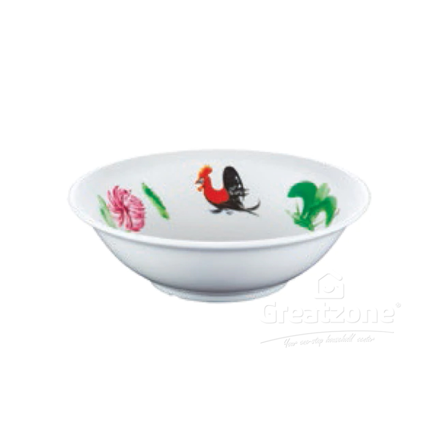 HOOVER CHICKEN ROUND SOUP BOWL 8INCH 
