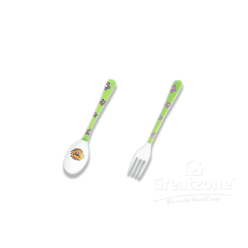 HOOVER SAHARA DESERT TABLE SPOON AND FORK 7INCH