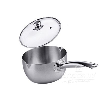 TOFFI STAINLESS STEEL SAUCEPAN 18CM C8918