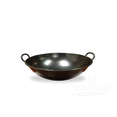 GOLDFISH TRADITIONAL DEEP WOK WITH DOUBLE HANDLE 40WA