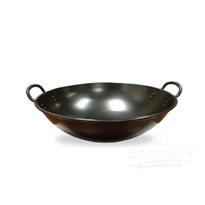 GOLDFISH TRADITIONAL DEEP WOK WITH DOUBLE HANDLE 50WA