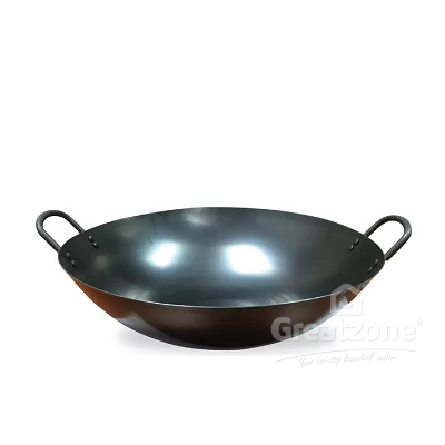 GOLDFISH DEEP WOK WITH DOUBLE HANDLE 60WB