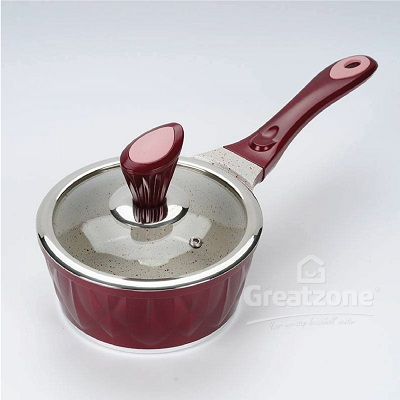 JAYA MATA NON-STICK DURABLE CERAMIC COATING COVERED SAUCEPAN 16CM JM791