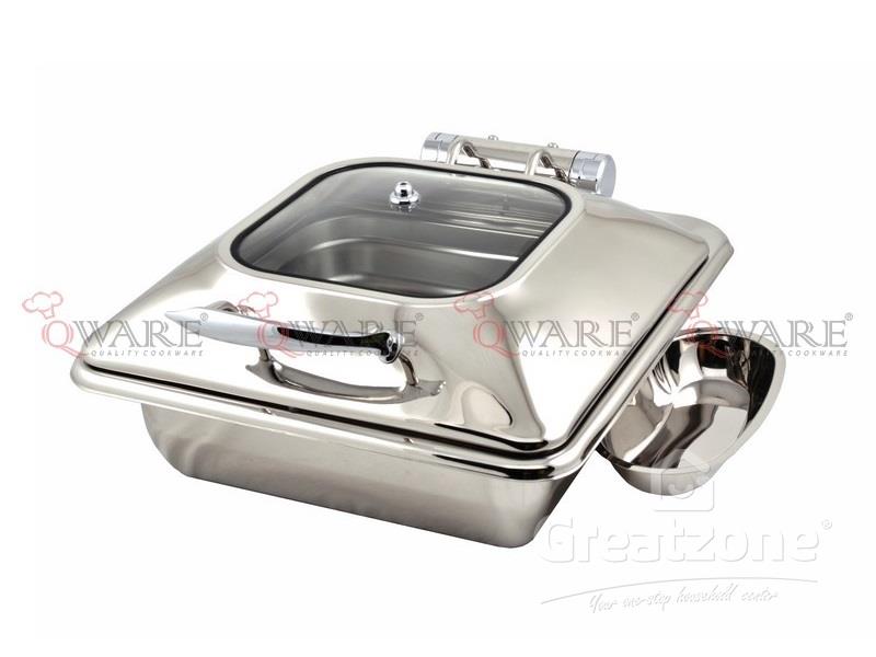 2/3 Hydraulic Induction Chafing Dish with Window